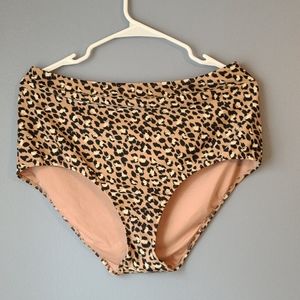 High waist swim bottom